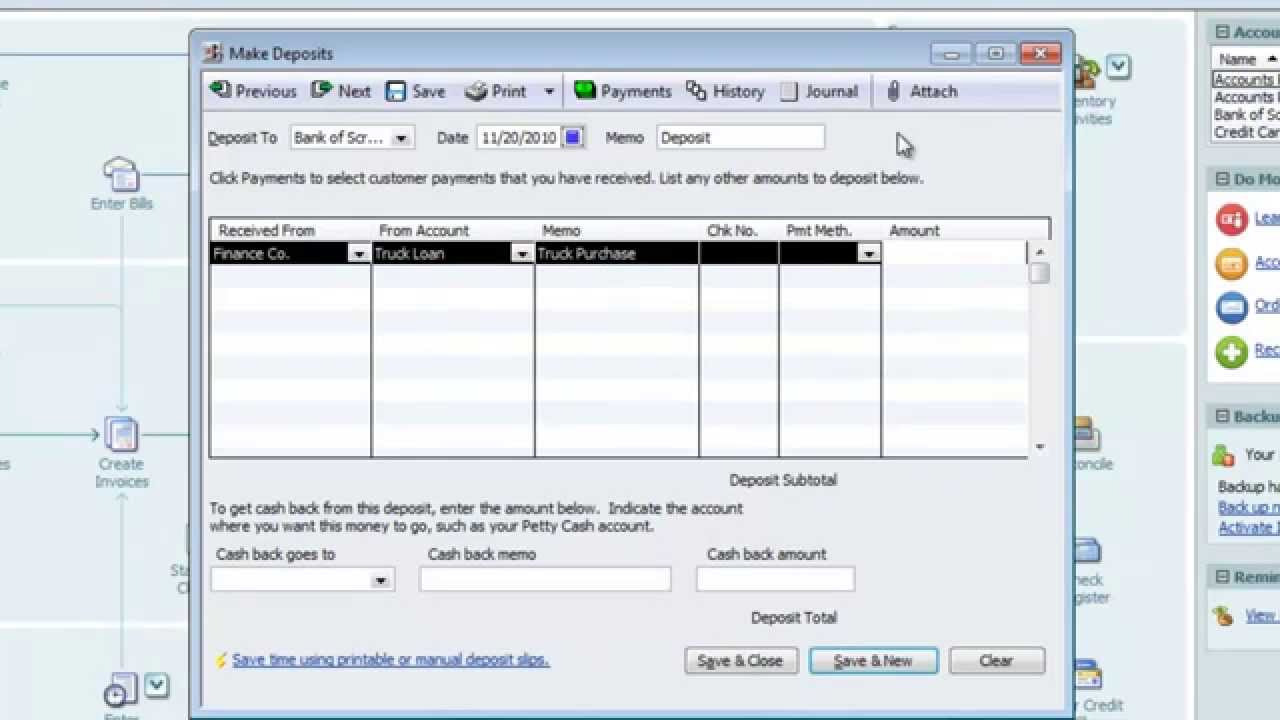 how to record sale of vehicle in quickbooks